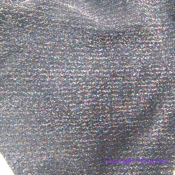 NEW  It’s Now Cool the gathered tie pant bikini bottom black lurex, size M - Picture 6 of 11